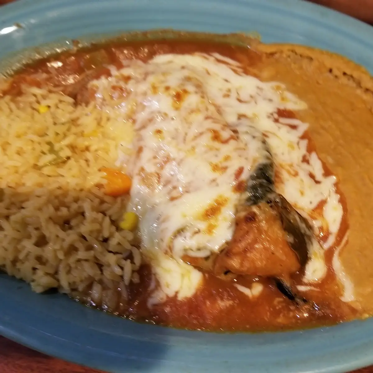 Spanish Rice & Refried Beans