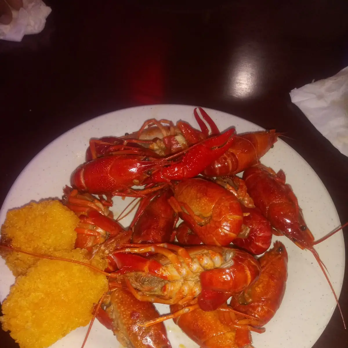 Crawfish & Fried Shrimp
