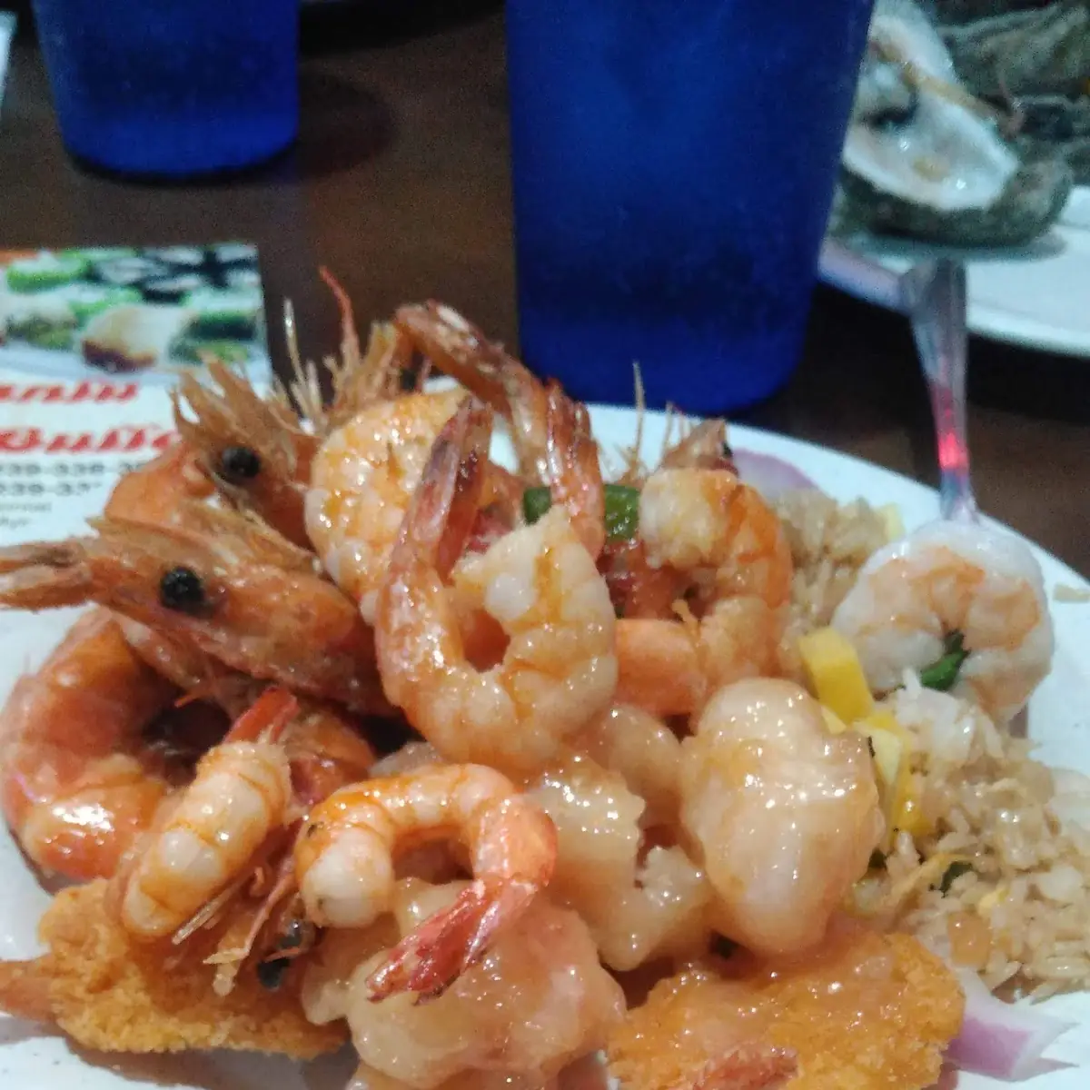 Shrimp with Garlic Sauce
