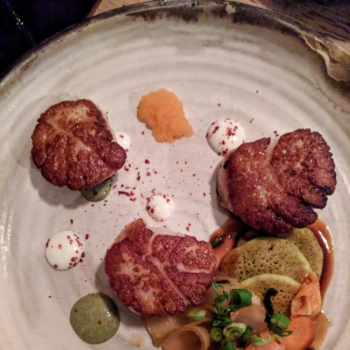 Seared Sea Scallops