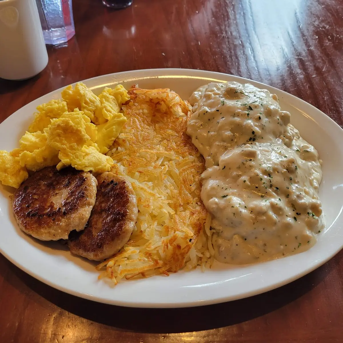 1 Biscuit & Gravy Combo