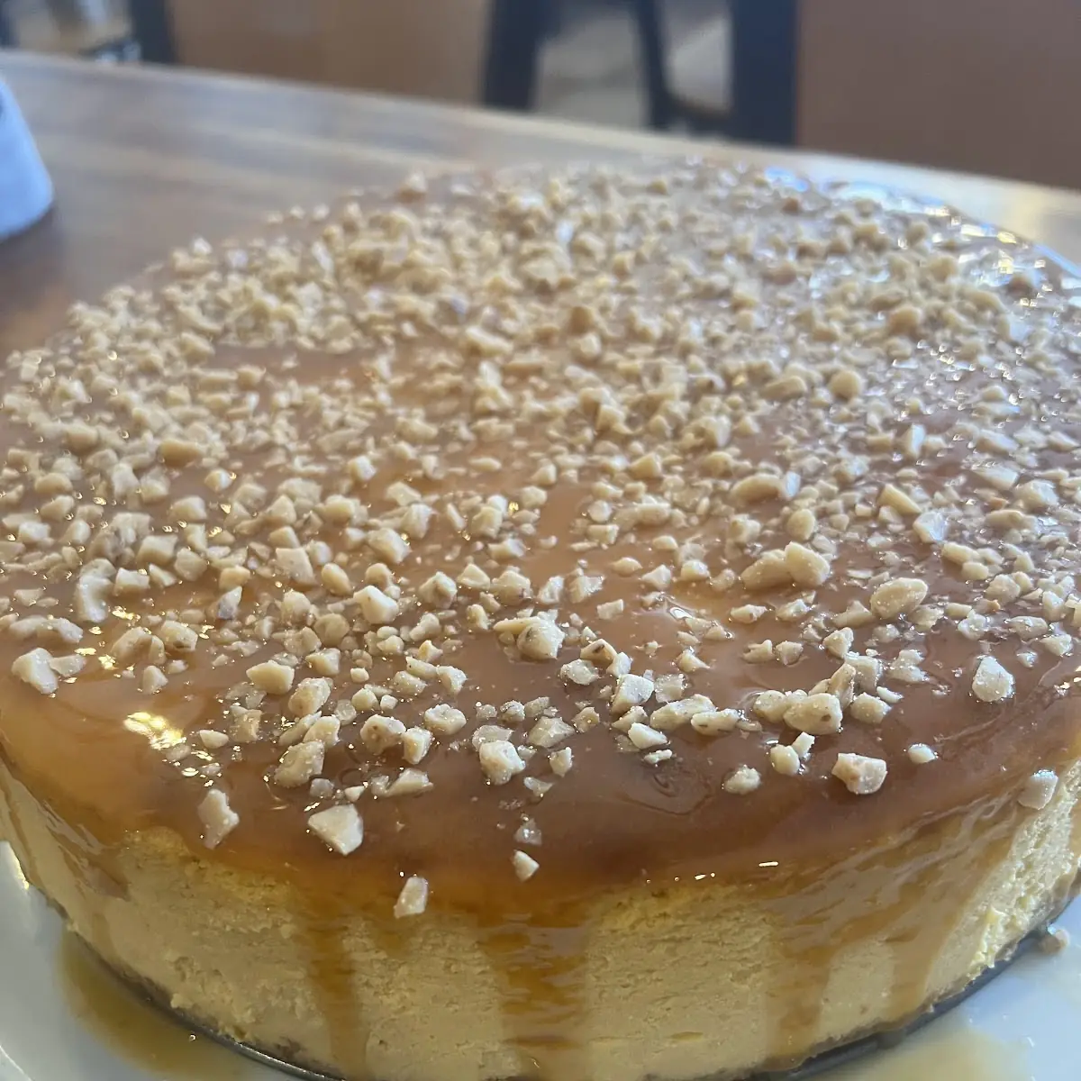 Pumpkin & English Toffee Cheesecake