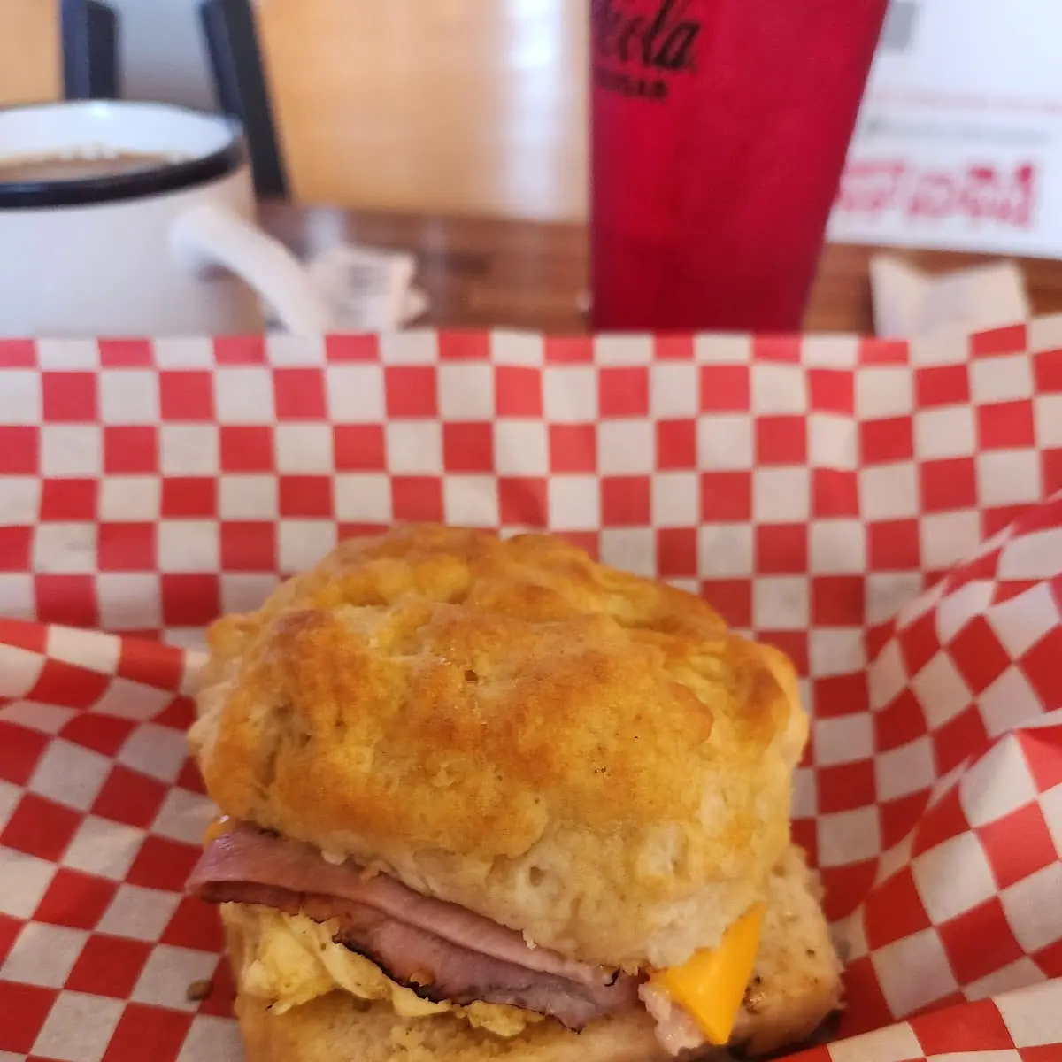 Sausage Egg and Cheese Biscuit