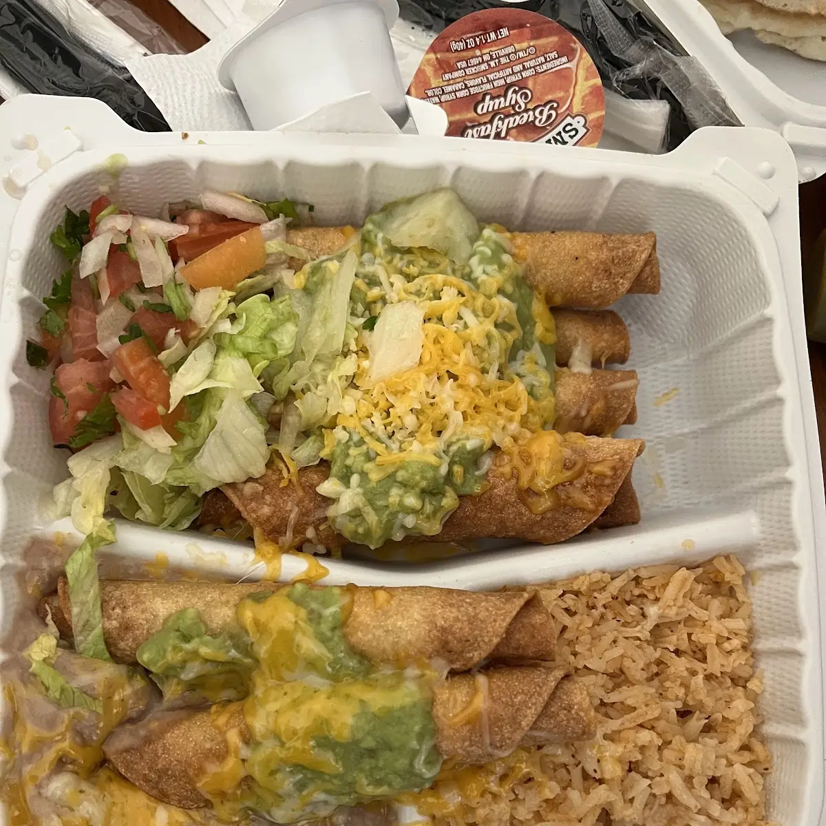 6 Rolled Tacos