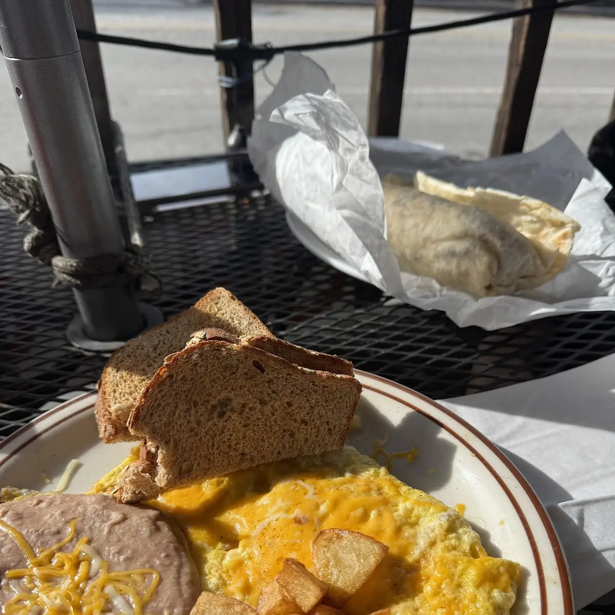 Breakfast Burrito with Sausage