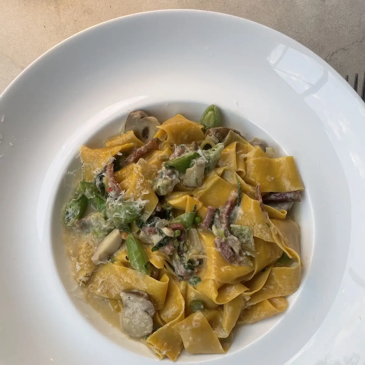 Hand-Cut Buckwheat Pappardelle
