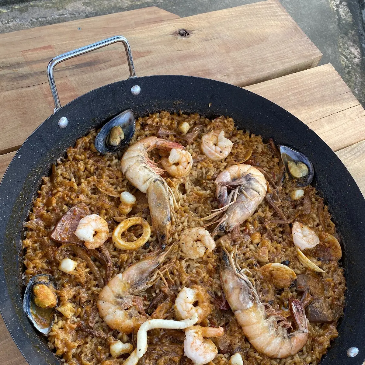 Seafood Paella