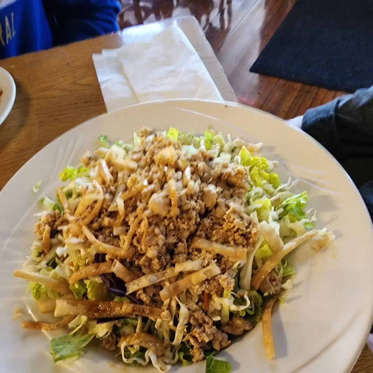 Chicken Wonton Salad