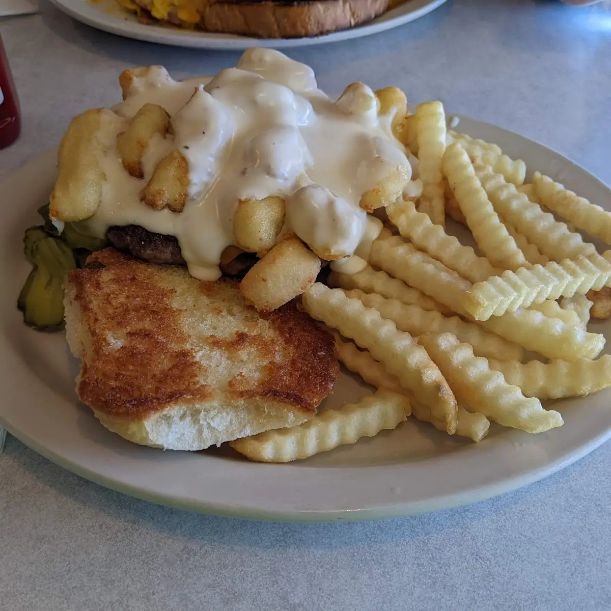 Cheese Curd Burger