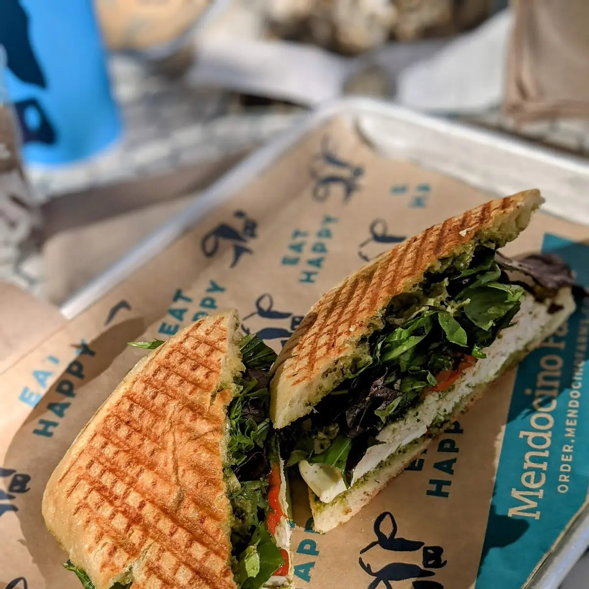 Chicken Pesto Caprese Sandwich