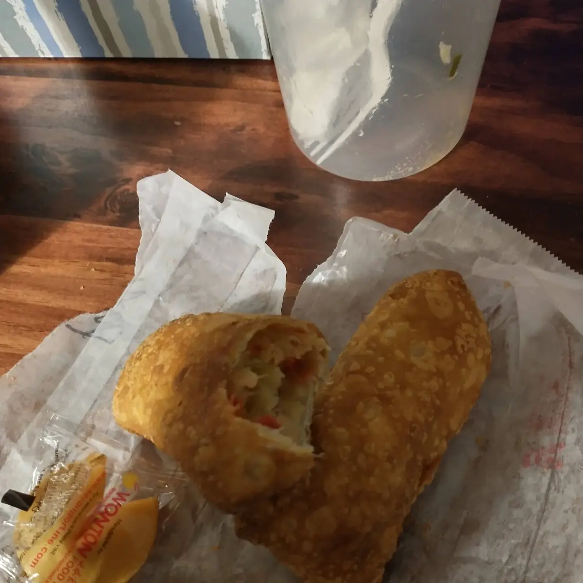 Roast Pork Egg Roll
