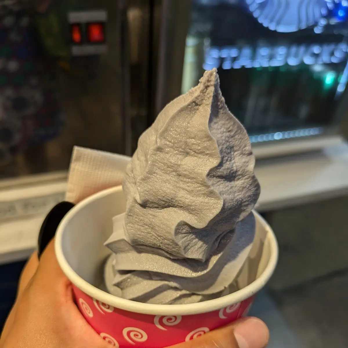 Ube Soft Serve