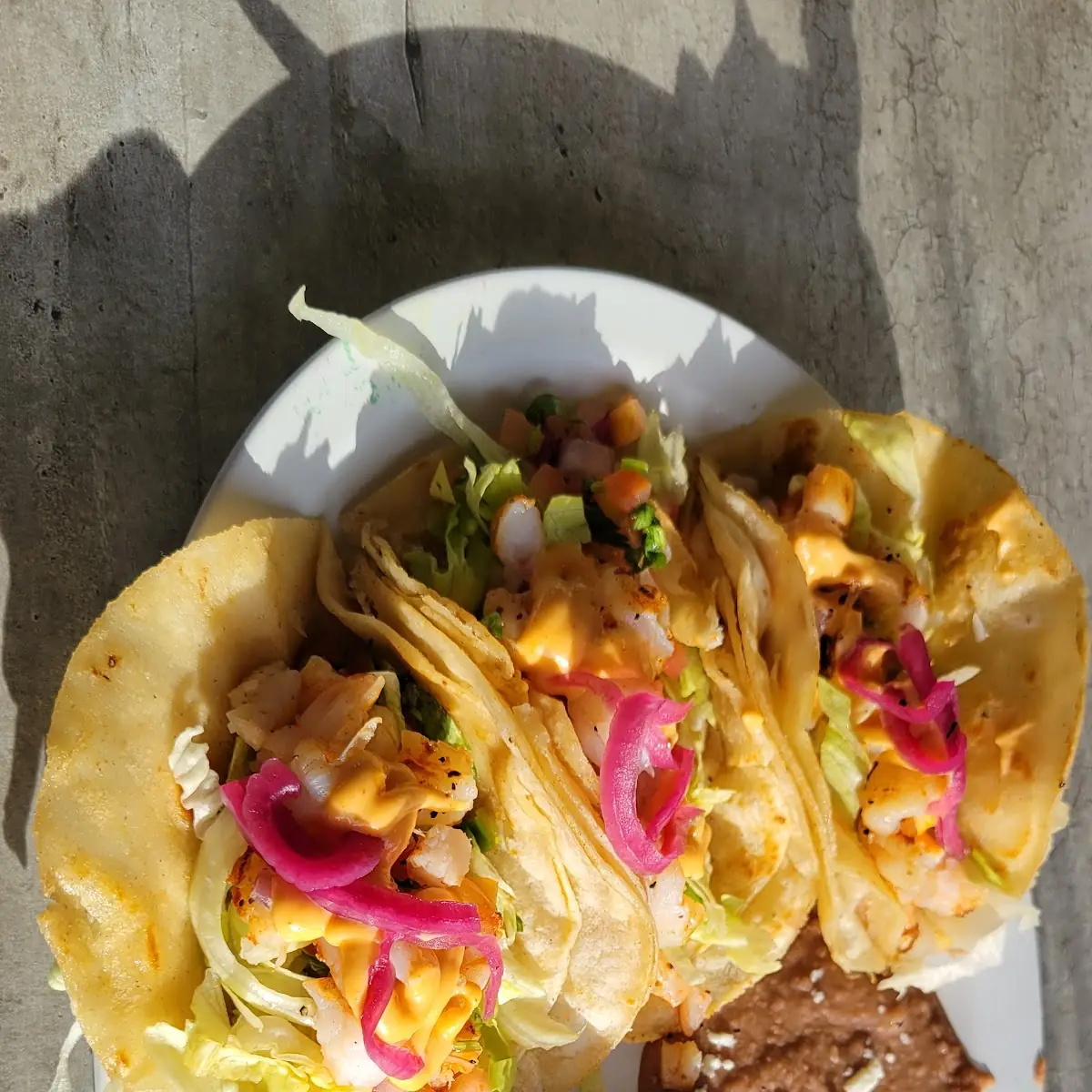Shrimp Street Tacos