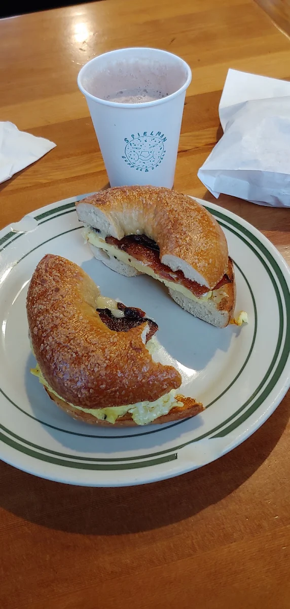 Bacon Egg and Cheese Breakfast Sandwich