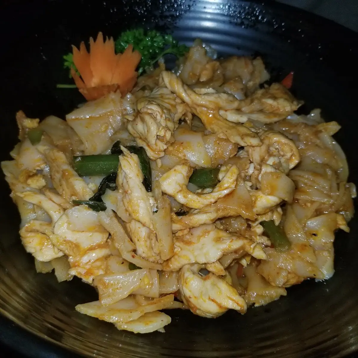 Drunken Noodles with Chicken