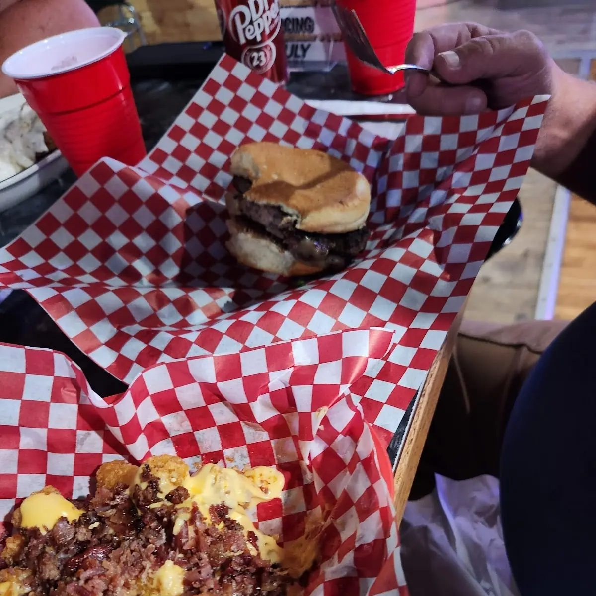 Cheeseburger & Loaded Tots