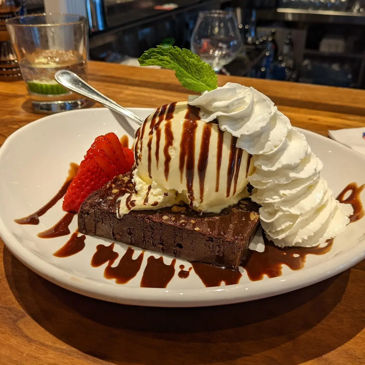 Brownie a La Mode