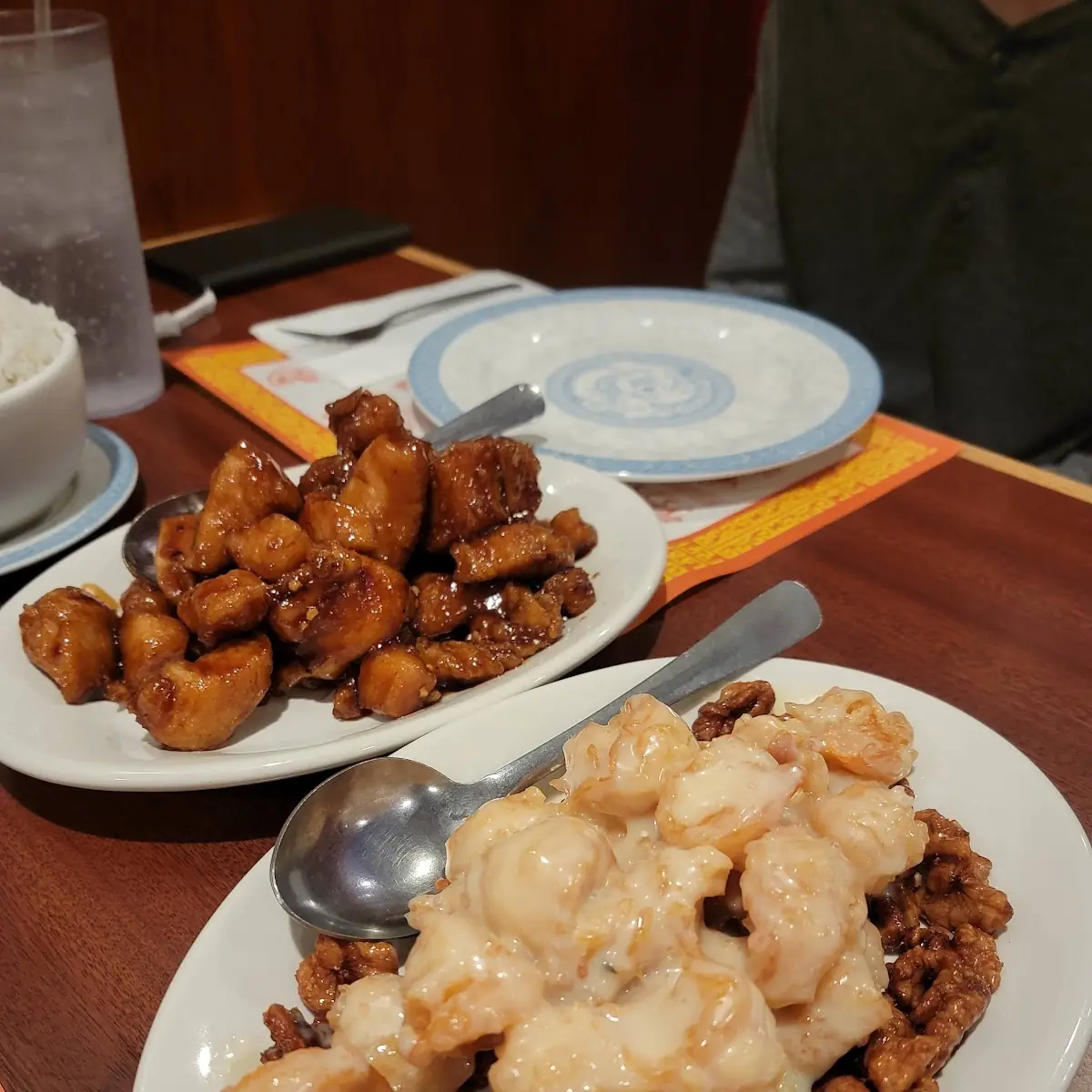 Walnut Shrimp & Orange Chicken
