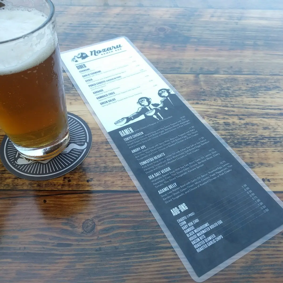 House Sake & Draft Beers
