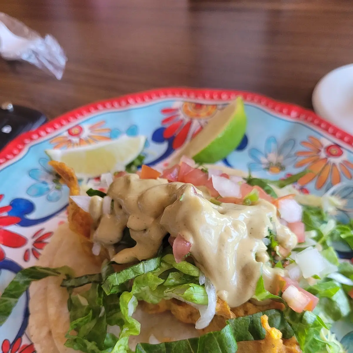 2 Refried Bean Tacos