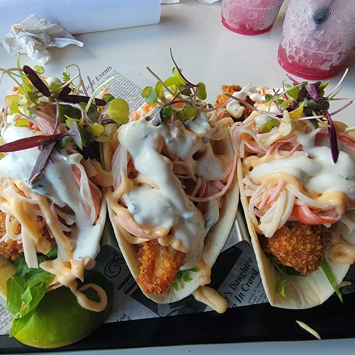 Fish Tacos De Pescado
