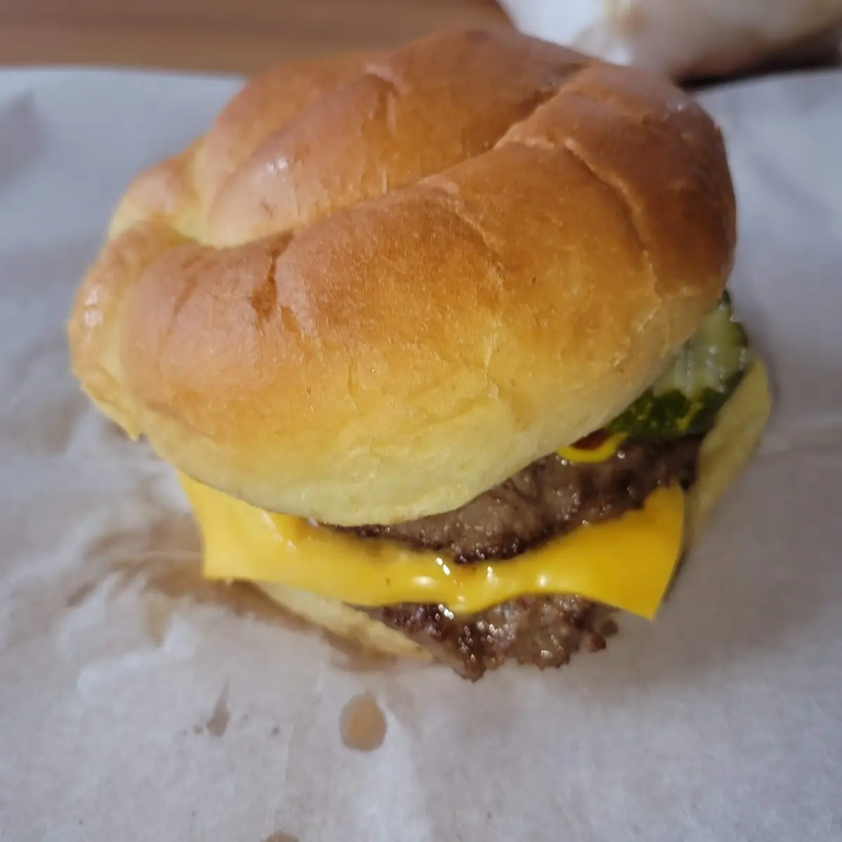 Triple Cheeseburger with Exxxxtra Pickles
