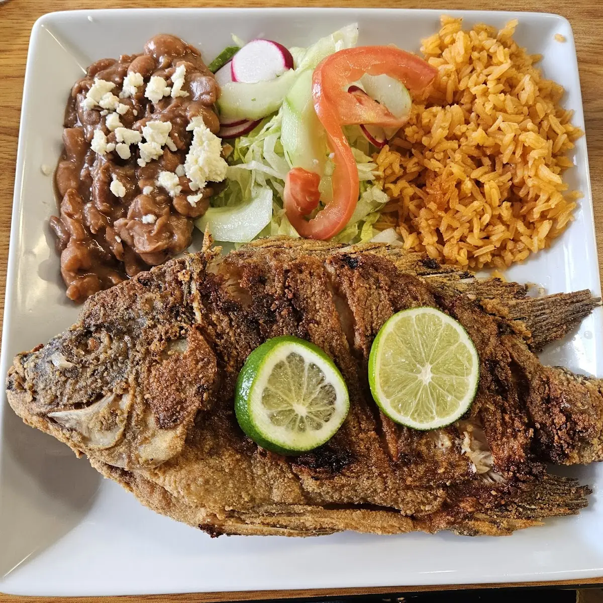 Mojarra Fried Fish Lunch