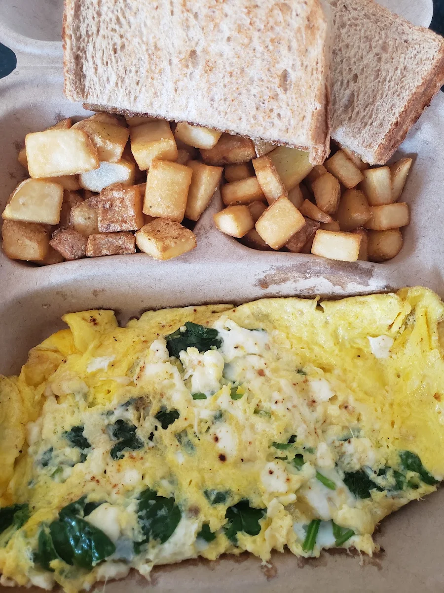 Feta & Spinach Omelette