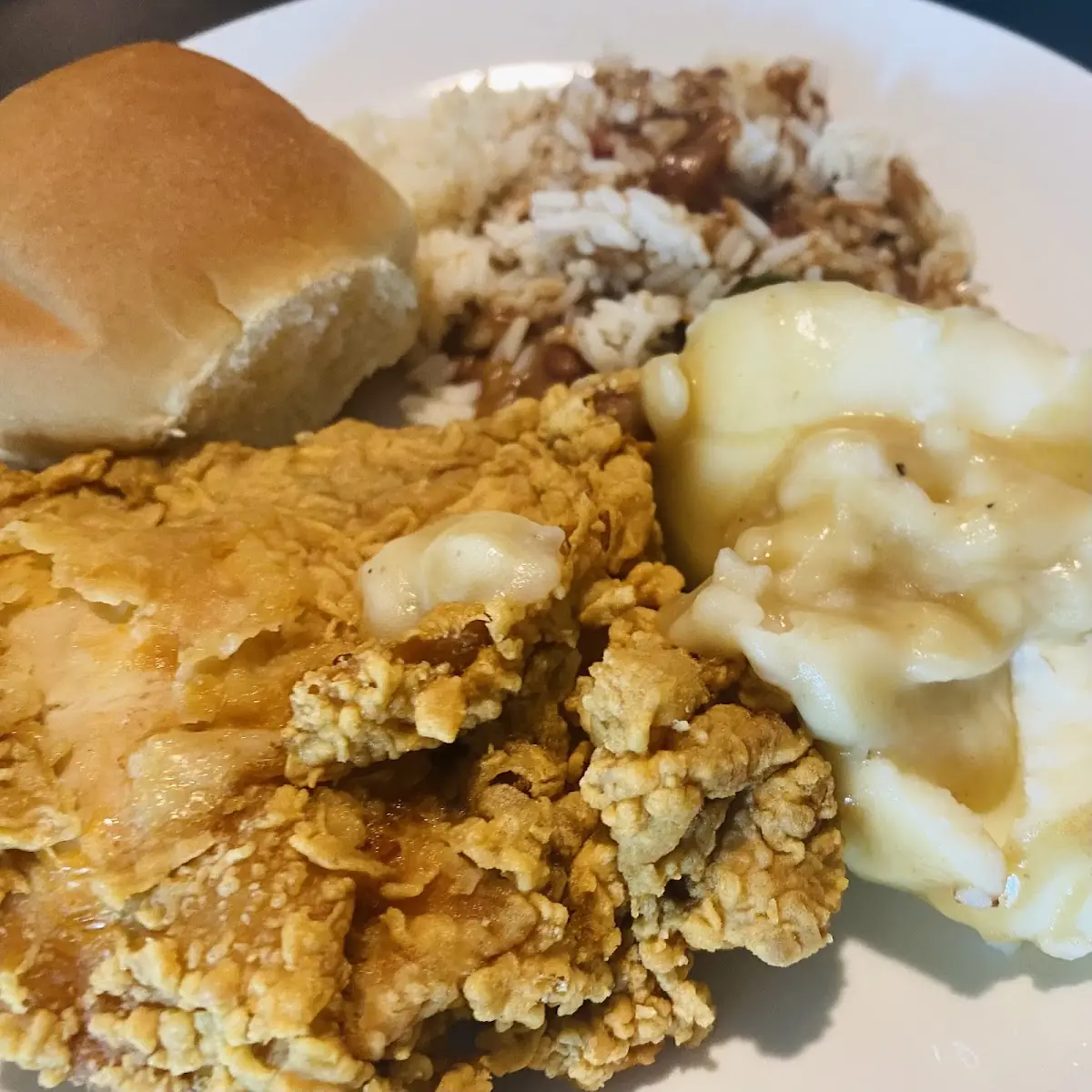 Fried Chicken Mashed Potatoes