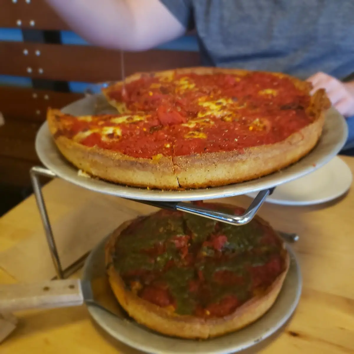 Blue Line Deep Dish