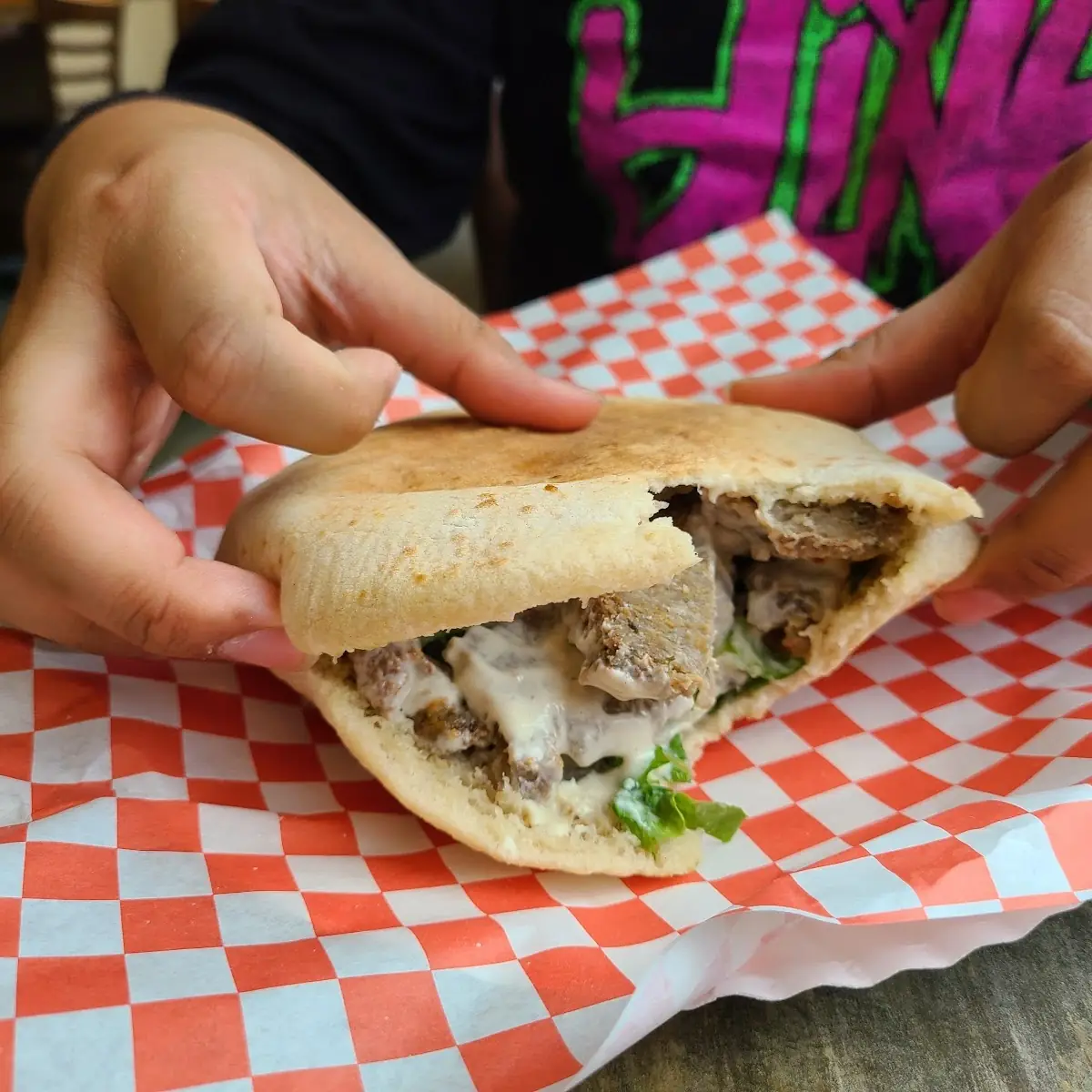 Beef Shawarma Sandwich
