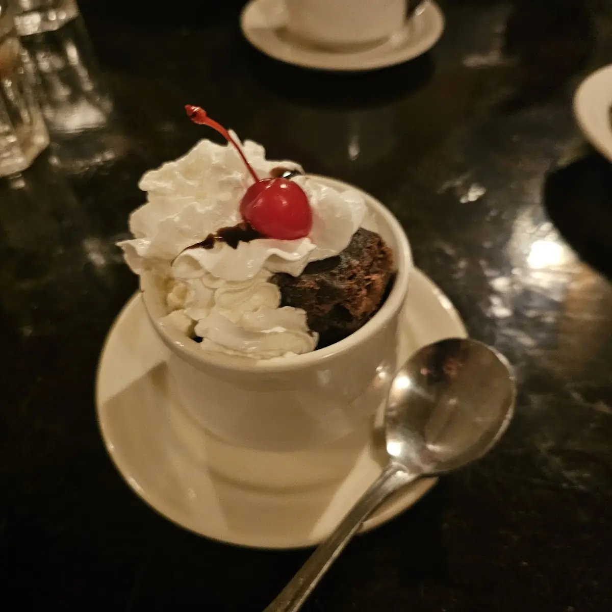 Brownie with Vanilla Ice Cream