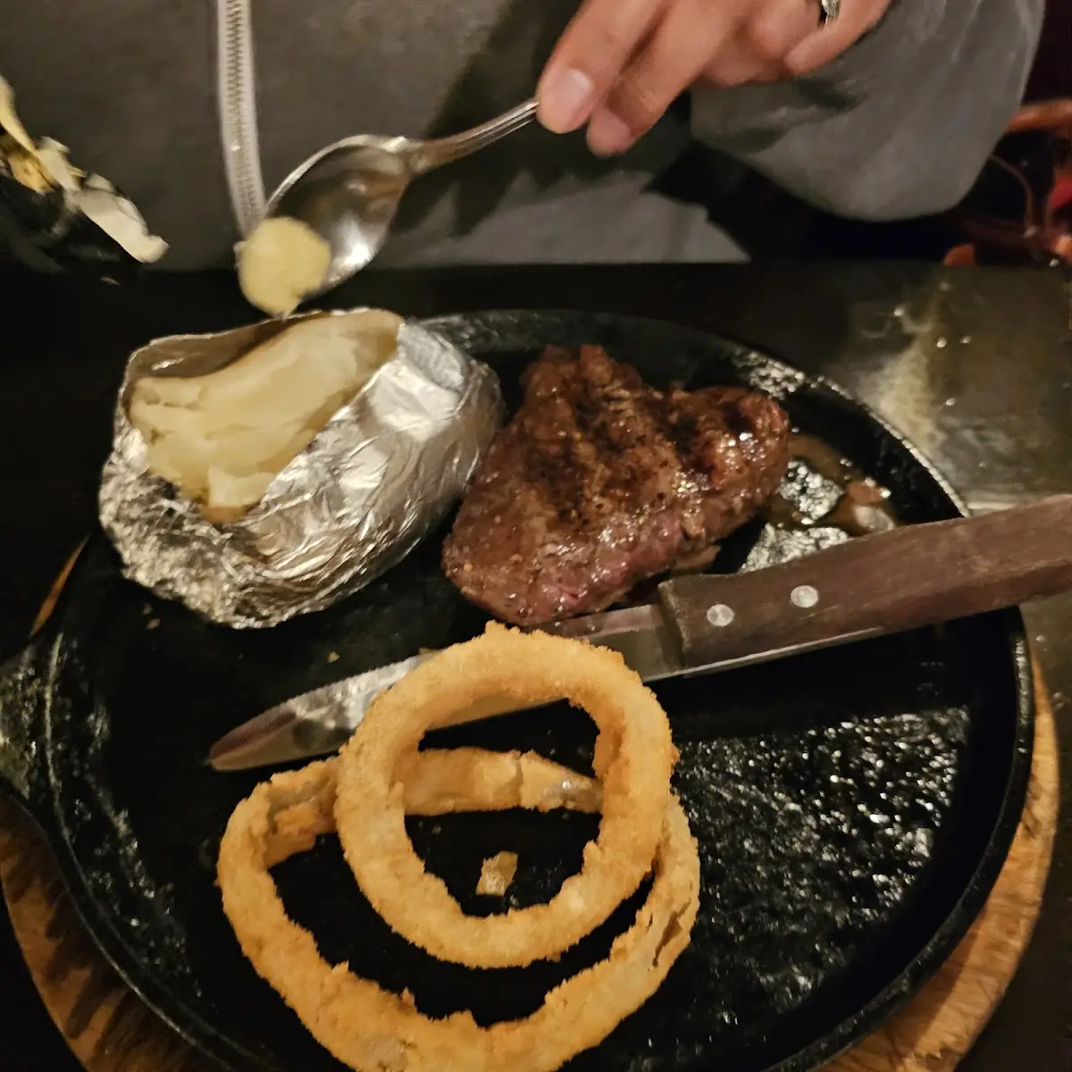New York Strip Steak Dinner