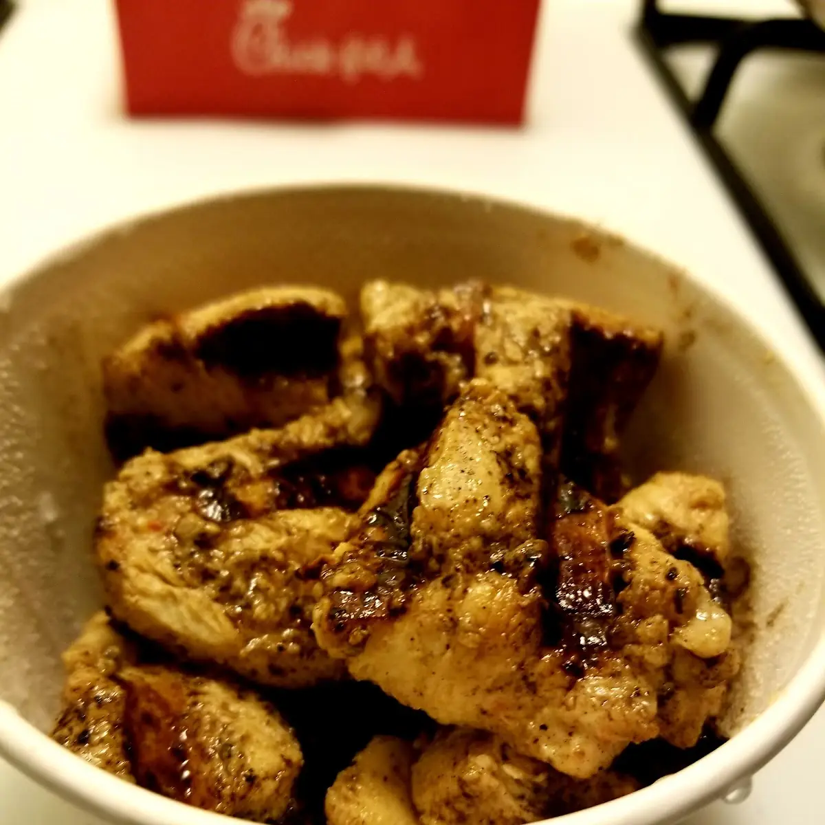 Grilled Chicken Nuggets