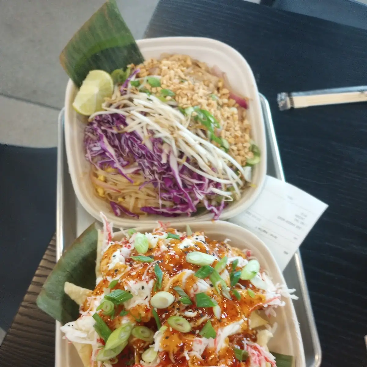 Crab Rangoon Nachos Pad Thai Chicken