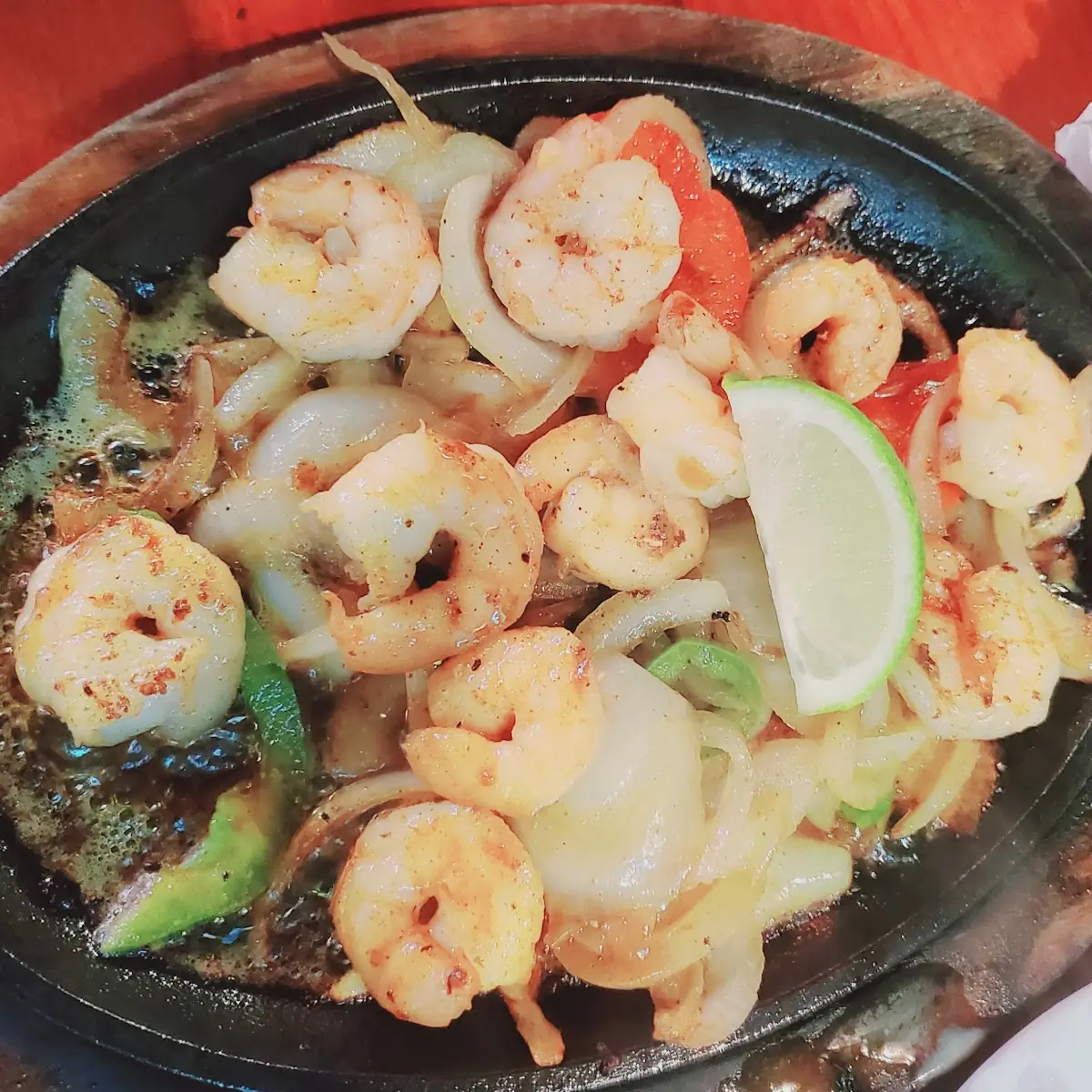 Shrimp Fajitas