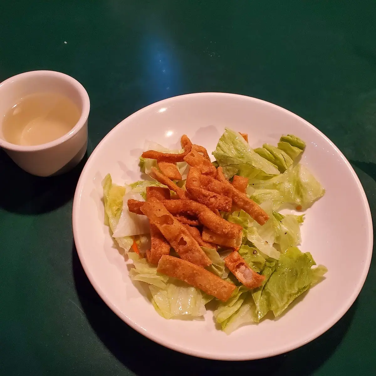 House Salad with Rice Noodles