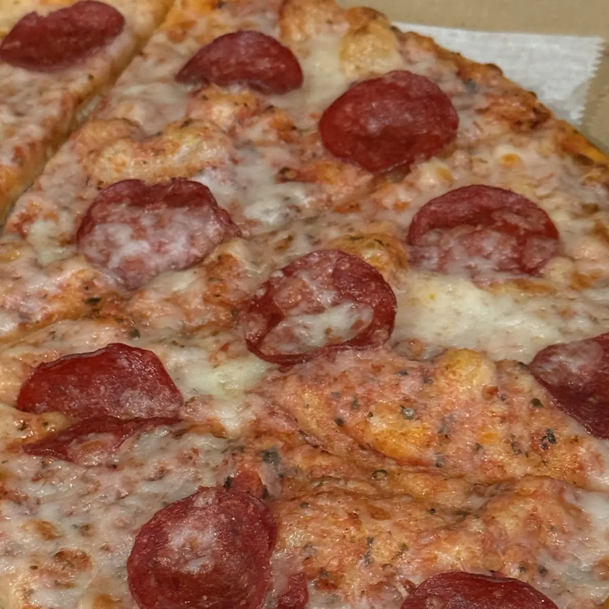 Beef Pepperoni Pizza