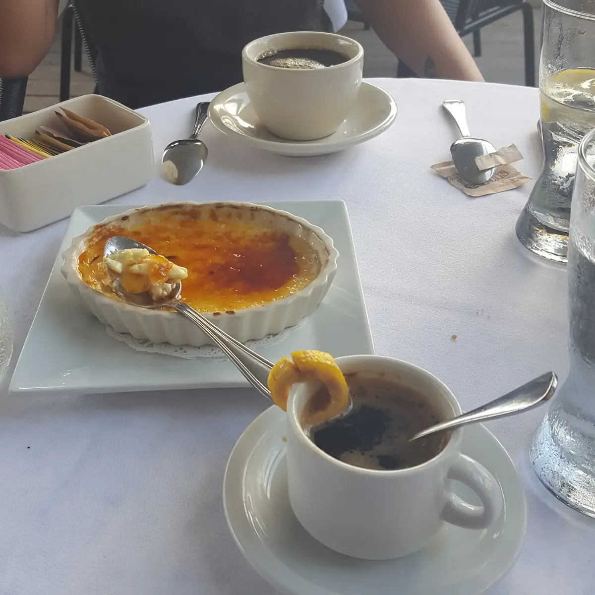 Creme Brulee and Espresso