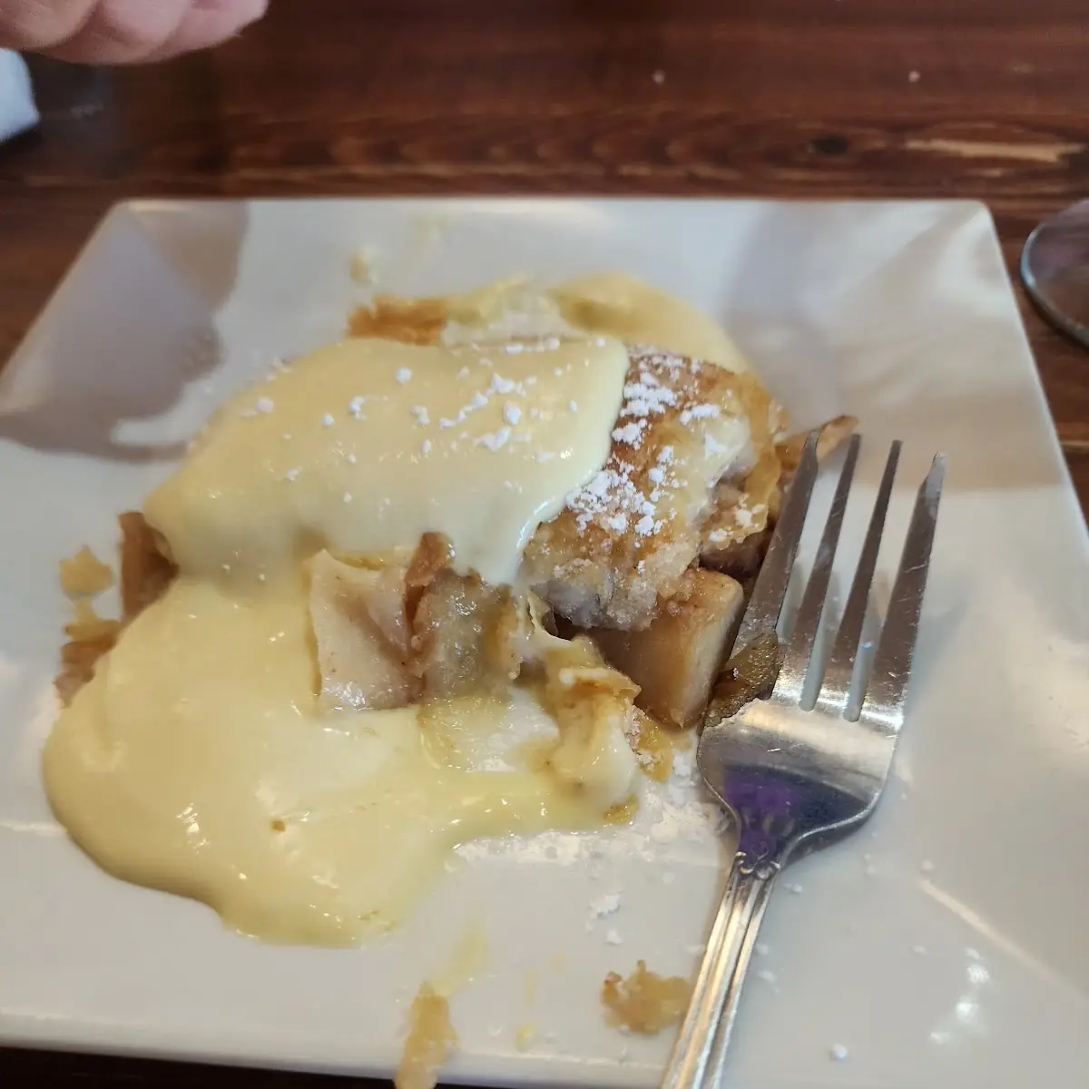 House Made Warm Apple Coustade