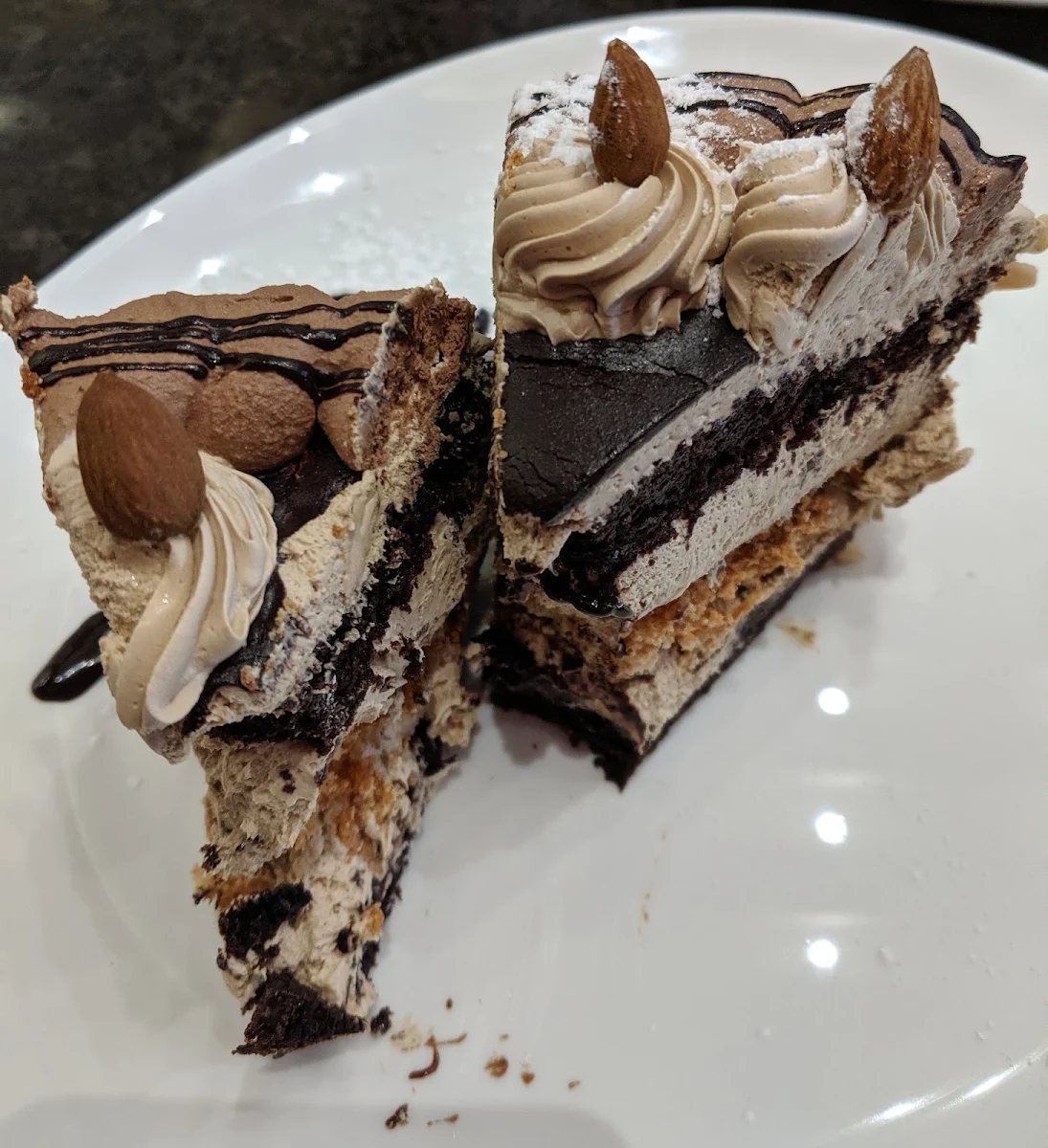 Almond Cake, Faema Caffe