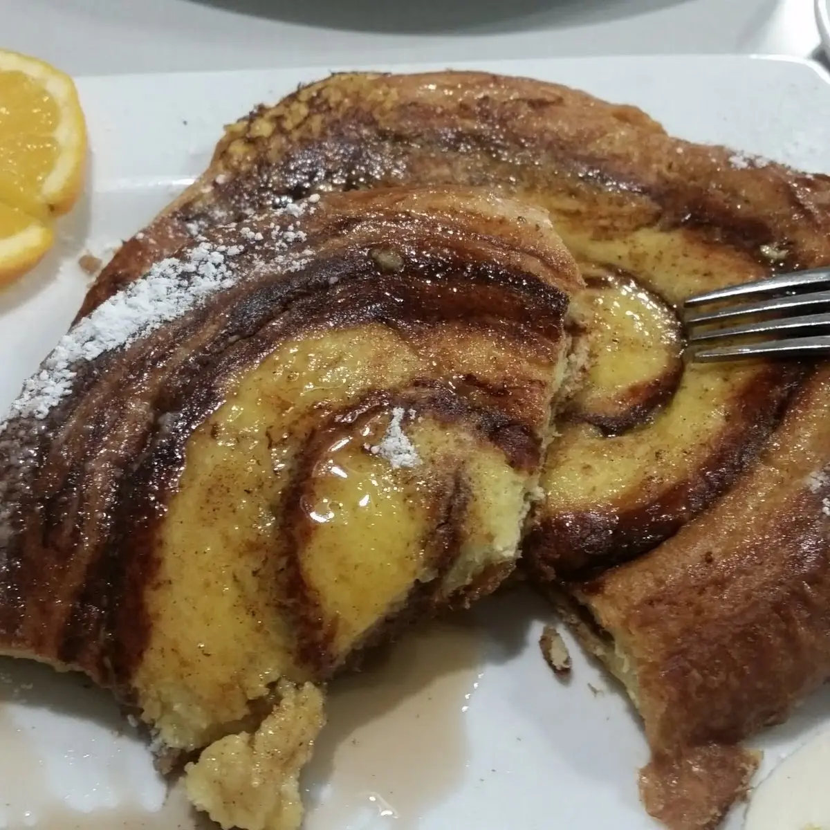 Cinnamon Roll French Toast