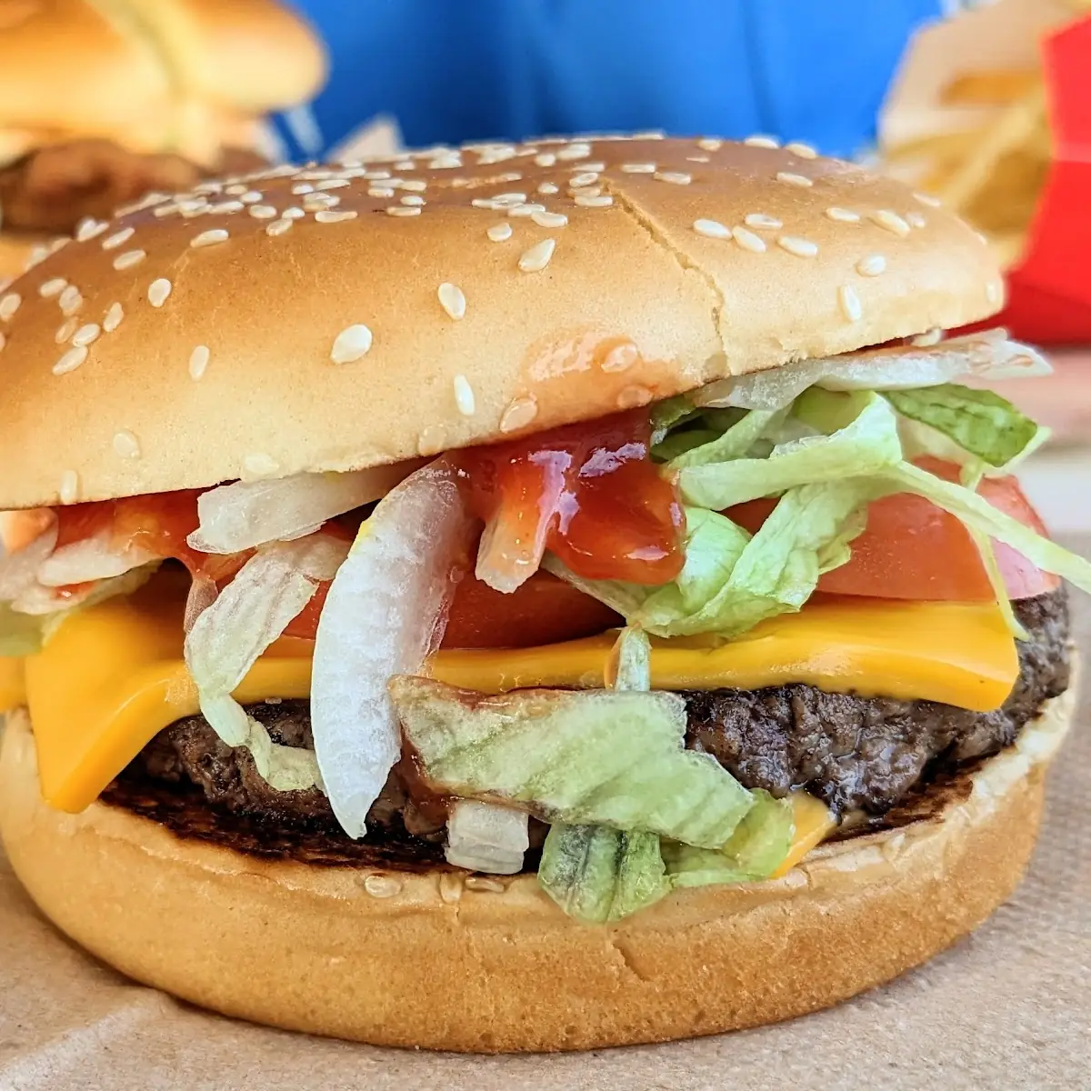 Quarter Pounder Deluxe Burger