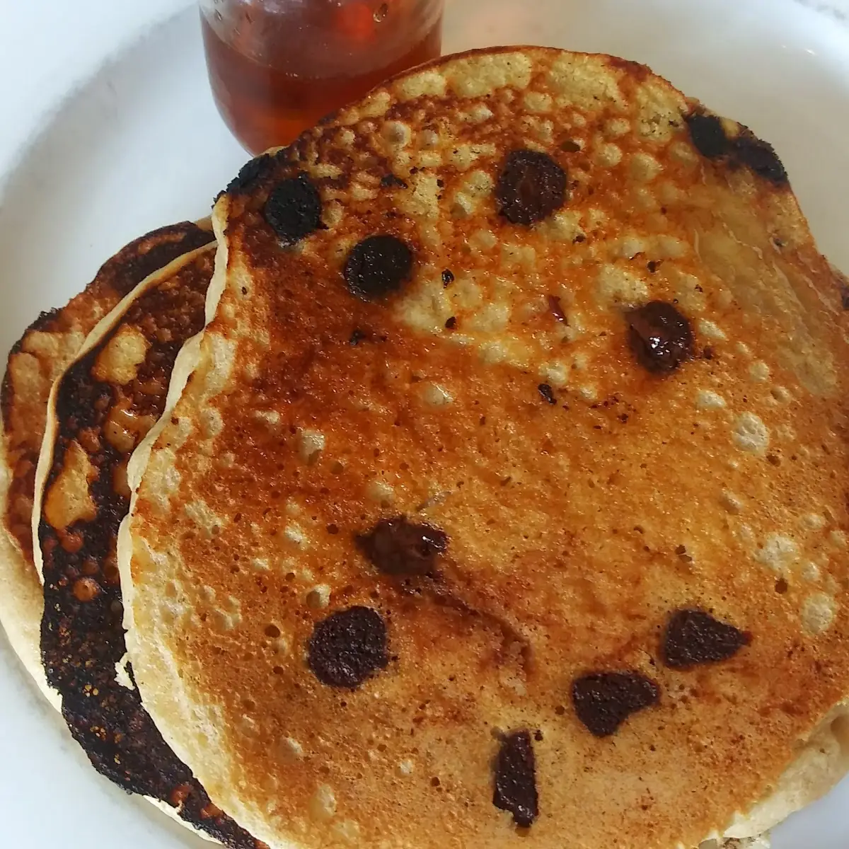 Vegan Chocolate Chip Pancakes