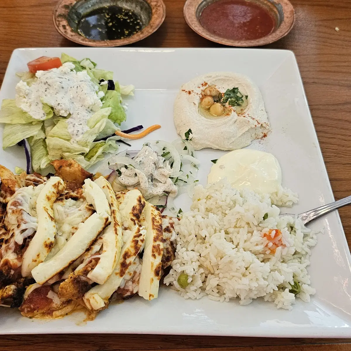 Chicken Shawarma Plate