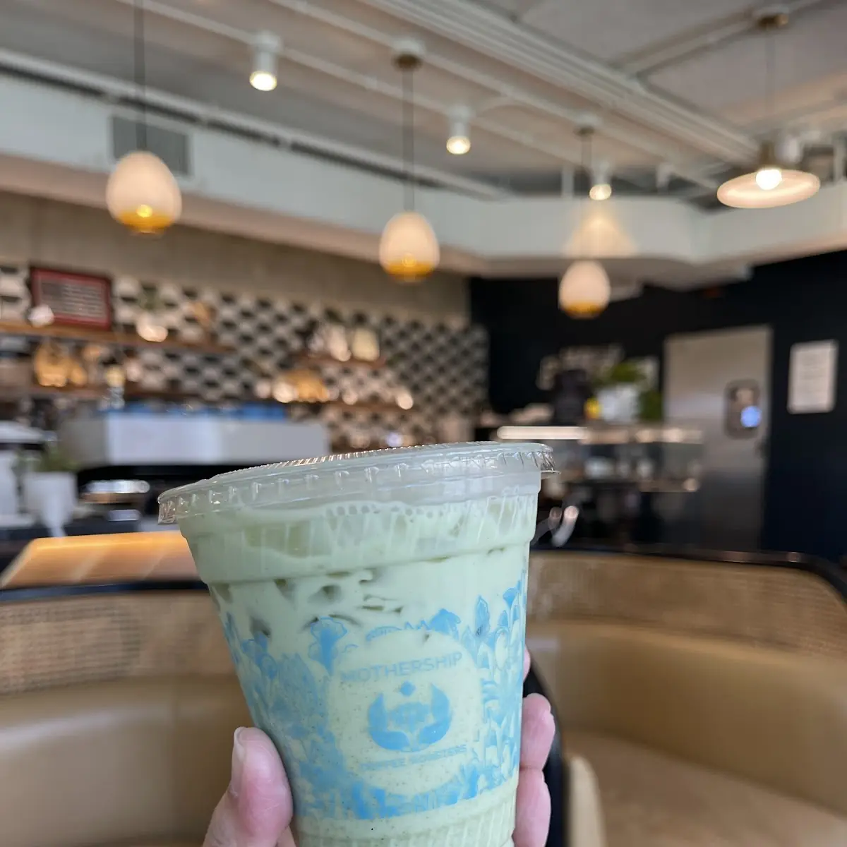 Strawberry Matcha Latte