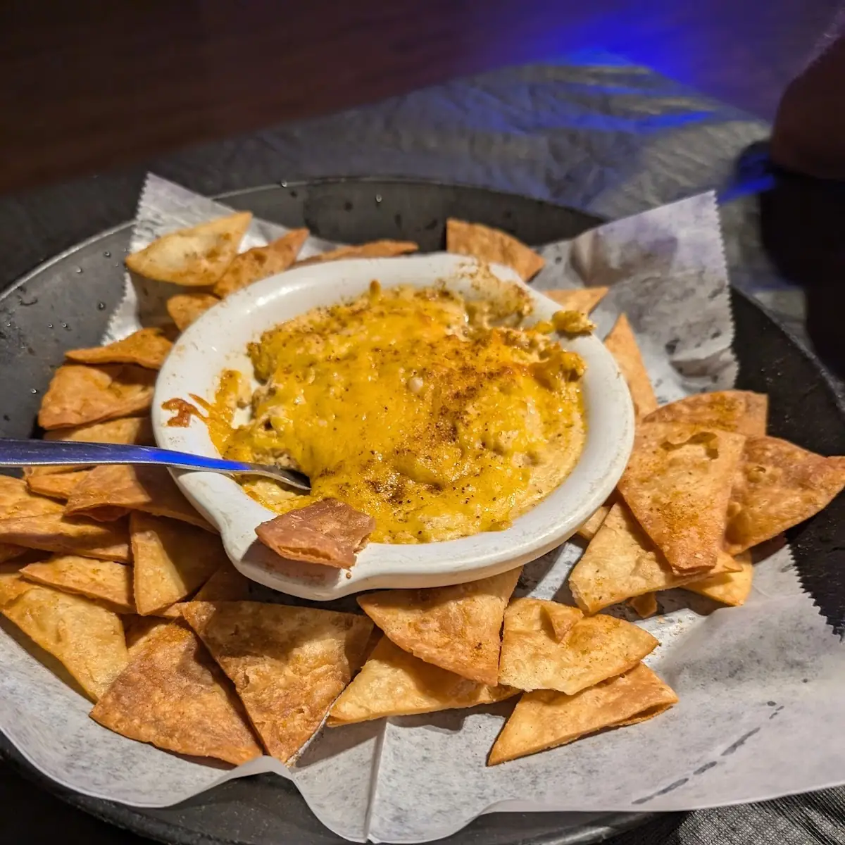 Crab Dip with Pita Chips