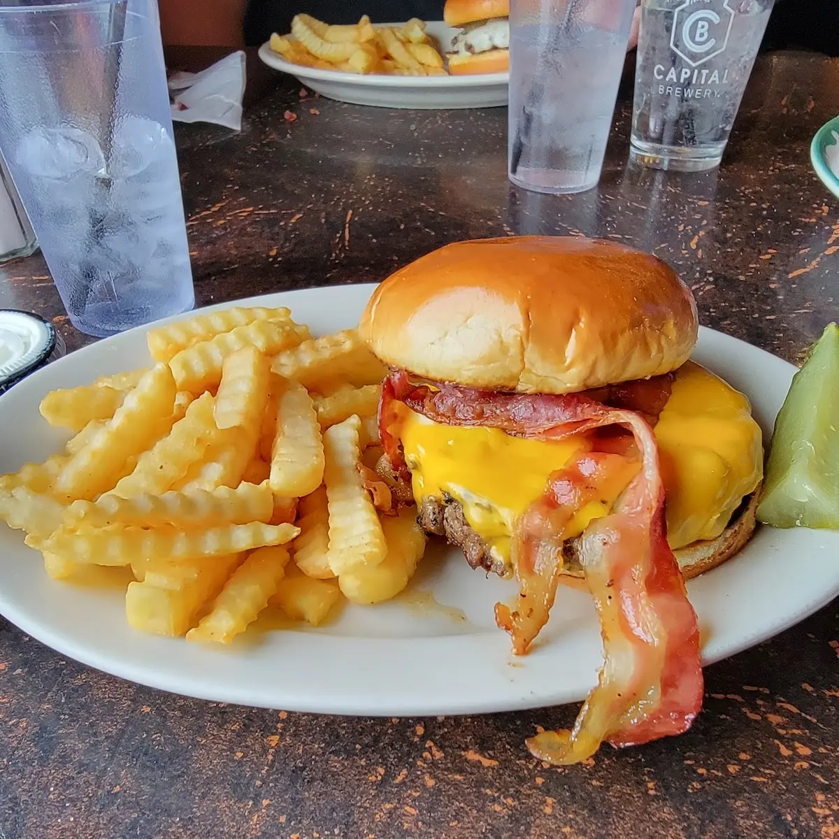 Black Bear Burger and Fries