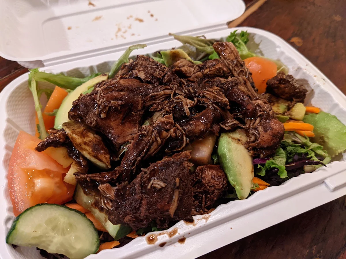 Jerk Chicken Avocado Salad