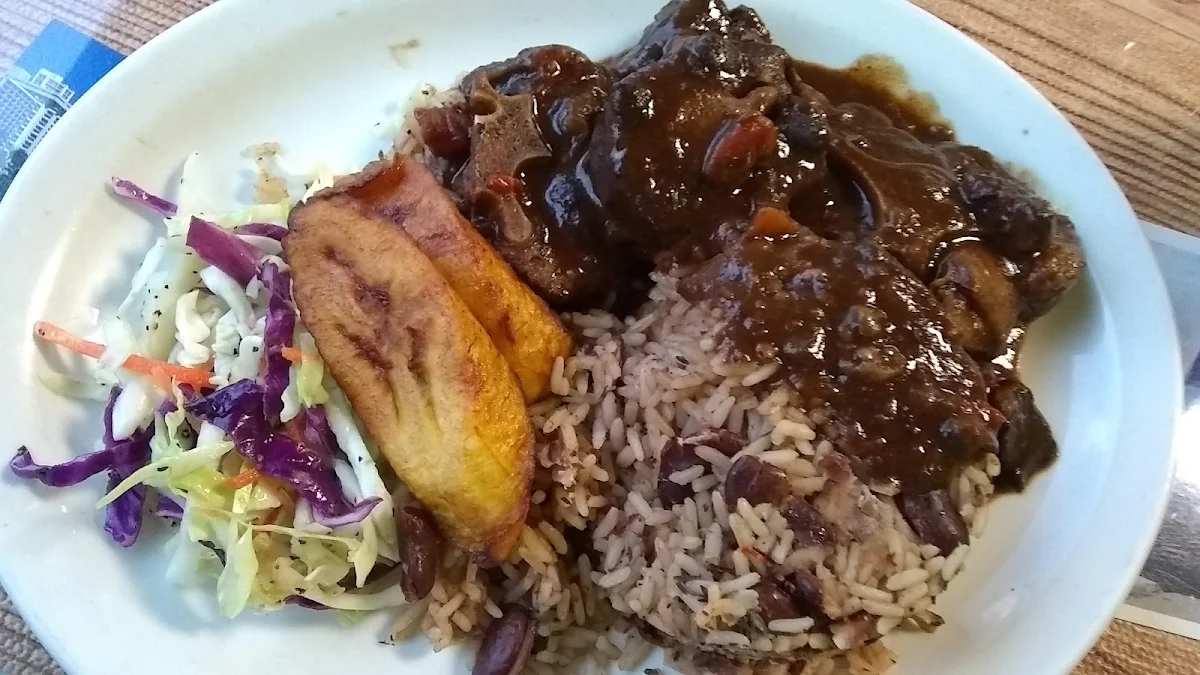 Oxtail Dinner with Plantain